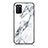 Funda Bumper Silicona Gel Espejo Patron de Moda Carcasa para Samsung Galaxy M02s Blanco