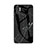 Funda Bumper Silicona Gel Espejo Patron de Moda Carcasa para Samsung Galaxy Note 10 Plus 5G Negro