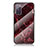 Funda Bumper Silicona Gel Espejo Patron de Moda Carcasa para Samsung Galaxy S20 FE 4G Rojo