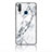 Funda Bumper Silicona Gel Espejo Patron de Moda Carcasa para Vivo Y11 Blanco