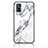 Funda Bumper Silicona Gel Espejo Patron de Moda Carcasa para Vivo Y31 (2021) Blanco