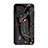 Funda Bumper Silicona Gel Espejo Patron de Moda Carcasa para Xiaomi Black Shark 5 5G Oro y Negro