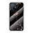 Funda Bumper Silicona Gel Espejo Patron de Moda Carcasa para Xiaomi Mi 11T 5G Oro y Negro
