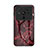Funda Bumper Silicona Gel Espejo Patron de Moda Carcasa para Xiaomi Mi 12 Ultra 5G Rojo