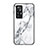 Funda Bumper Silicona Gel Espejo Patron de Moda Carcasa para Xiaomi Mi 12T 5G Blanco
