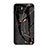 Funda Bumper Silicona Gel Espejo Patron de Moda Carcasa para Xiaomi Poco C51 Oro y Negro