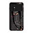 Funda Bumper Silicona Gel Espejo Patron de Moda Carcasa para Xiaomi Poco M4 5G Oro y Negro