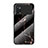 Funda Bumper Silicona Gel Espejo Patron de Moda Carcasa para Xiaomi Poco X4 Pro 5G Oro y Negro