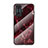 Funda Bumper Silicona Gel Espejo Patron de Moda Carcasa para Xiaomi Redmi K50 Gaming AMG F1 5G Rojo