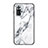 Funda Bumper Silicona Gel Espejo Patron de Moda Carcasa para Xiaomi Redmi Note 10 Pro 4G Blanco