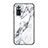 Funda Bumper Silicona Gel Espejo Patron de Moda Carcasa para Xiaomi Redmi Note 10 Pro Max Blanco