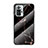Funda Bumper Silicona Gel Espejo Patron de Moda Carcasa para Xiaomi Redmi Note 10 Pro Max Oro y Negro