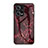 Funda Bumper Silicona Gel Espejo Patron de Moda Carcasa para Xiaomi Redmi Note 12 Pro 5G Rojo