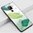 Funda Bumper Silicona Gel Espejo Patron de Moda Carcasa S02 para Huawei Nova 5i Pro Verde