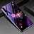 Funda Bumper Silicona Gel Espejo Patron de Moda Carcasa S02 para Samsung Galaxy Note 10 5G Morado