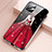 Funda Bumper Silicona Gel Espejo Vestido de Novia Carcasa para Apple iPhone 12 Rojo Rosa