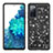 Funda Bumper Silicona y Plastico Carcasa Frontal y Trasera 360 Grados Bling-Bling JX1 para Samsung Galaxy S20 Lite 5G Negro