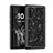 Funda Bumper Silicona y Plastico Carcasa Frontal y Trasera 360 Grados Bling-Bling para Samsung Galaxy Note 10 Negro