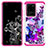 Funda Bumper Silicona y Plastico Carcasa Frontal y Trasera 360 Grados JX1 para Samsung Galaxy S20 Ultra 5G Rosa Roja