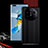 Funda Bumper Silicona y Plastico Carcasa Frontal y Trasera 360 Grados R01 para Huawei Mate 40E Pro 4G Negro