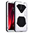 Funda Bumper Silicona y Plastico Carcasa Frontal y Trasera 360 Grados R01 para Xiaomi Redmi K20 Pro Blanco