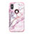 Funda Bumper Silicona y Plastico Carcasa Frontal y Trasera 360 Grados U01 para Apple iPhone Xs Oro Rosa