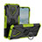 Funda Bumper Silicona y Plastico Mate Carcasa con Magnetico Anillo de dedo Soporte JX1 para Nokia G10 Verde