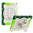 Funda Bumper Silicona y Plastico Mate Carcasa con Soporte L01 para Apple iPad 10.2 (2020) Verde