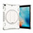 Funda Bumper Silicona y Plastico Mate Carcasa con Soporte L09 para Apple New iPad 9.7 (2018) Gris
