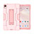 Funda Bumper Silicona y Plastico Mate Carcasa con Soporte para Huawei MediaPad M6 10.8 Rosa