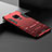 Funda Bumper Silicona y Plastico Mate Carcasa con Soporte R01 para Huawei Mate 20 X 5G Rojo