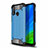 Funda Bumper Silicona y Plastico Mate Carcasa para Huawei Nova Lite 3 Plus Azul Cielo