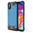Funda Bumper Silicona y Plastico Mate Carcasa para Samsung Galaxy M40S Azul Cielo