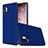 Funda Bumper Silicona y Plastico Mate Carcasa para Samsung Galaxy Note 10 Plus 5G Azul