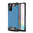 Funda Bumper Silicona y Plastico Mate Carcasa para Samsung Galaxy Note 20 Plus 5G Azul Cielo