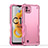 Funda Bumper Silicona y Plastico Mate Carcasa QW1 para Realme C11 (2021) Rosa