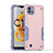 Funda Bumper Silicona y Plastico Mate Carcasa QW1 para Realme C20 Oro Rosa