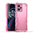 Funda Bumper Silicona y Plastico Mate Carcasa QW1 para Realme Narzo 50 Pro 5G Rosa