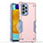Funda Bumper Silicona y Plastico Mate Carcasa QW1 para Samsung Galaxy A53 5G Rosa