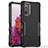 Funda Bumper Silicona y Plastico Mate Carcasa QW1 para Samsung Galaxy S20 FE (2022) 5G Negro
