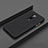 Funda Bumper Silicona y Plastico Mate Carcasa R01 para OnePlus 7T Pro Negro