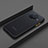 Funda Bumper Silicona y Plastico Mate Carcasa R01 para Oppo Ace2 Negro