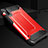 Funda Bumper Silicona y Plastico Mate Carcasa R01 para Samsung Galaxy A90 5G Rojo