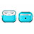 Funda Bumper Silicona y Plastico Mate Carcasa U01 para Apple AirPods Pro Azul Cielo