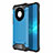 Funda Bumper Silicona y Plastico Mate Carcasa U01 para Huawei Mate 40E 4G Azul Cielo