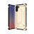 Funda Bumper Silicona y Plastico Mate Carcasa U01 para Samsung Galaxy Note 10 Oro
