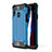 Funda Bumper Silicona y Plastico Mate Carcasa WL1 para Samsung Galaxy A20s Azul