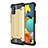 Funda Bumper Silicona y Plastico Mate Carcasa WL1 para Samsung Galaxy A51 5G Oro
