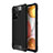 Funda Bumper Silicona y Plastico Mate Carcasa WL1 para Samsung Galaxy A72 4G Negro
