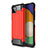 Funda Bumper Silicona y Plastico Mate Carcasa WL1 para Samsung Galaxy F42 5G Rojo